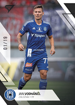Jan Vodhanel Sigma Olomouc SportZoo FORTUNA:LIGA 2022/23 2. serie Black /19 #293