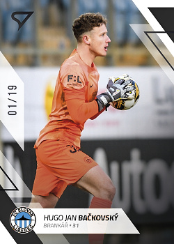 Hugo Jan Backovsky Liberec SportZoo FORTUNA:LIGA 2022/23 2. serie Black /19 #295