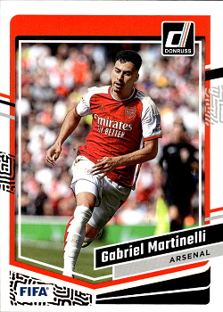 Gabriel Martinelli Arsenal Panini Donruss Soccer 2023/24 #71