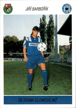 J. Barborik Sigma Olomouc PAPYRO Podzim 94 1. ceska fotbalova liga 1994/95 #168