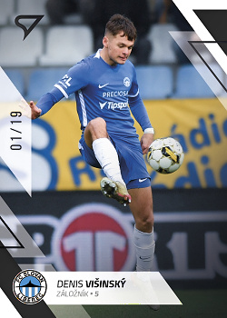Denis Visinsky Liberec SportZoo FORTUNA:LIGA 2022/23 2. serie Black /19 #302