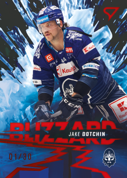 Jake Dotchin Kladno Tipsport ELH 2023/24 SportZoo 1. serie Blizzard /30 #BL-35