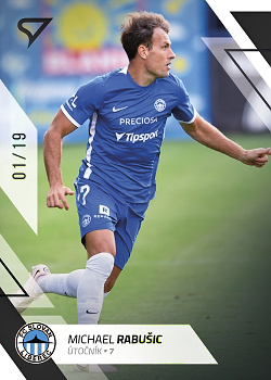 Michael Rabusic Liberec SportZoo FORTUNA:LIGA 2022/23 2. serie Black /19 #305