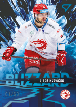 Libor Hudacek Trinec Tipsport ELH 2023/24 SportZoo 1. serie Blizzard /60 #BL-02