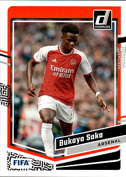 Bukayo Saka Arsenal Panini Donruss Soccer 2023/24 #72