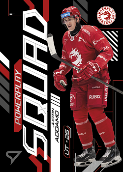 Justin Addamo Trinec Tipsport ELH 2024/25 SportZoo 2. serie Powerplay Squad #PS-03