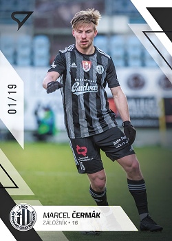 Marcel Cermak Ceske Budejovice SportZoo FORTUNA:LIGA 2022/23 2. serie Black /19 #309