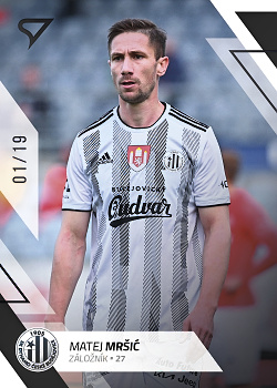 Matej Mrsic Ceske Budejovice SportZoo FORTUNA:LIGA 2022/23 2. serie Black /19 #311