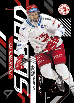 Daniel Kurovsky Trinec Tipsport ELH 2024/25 SportZoo 2. serie Powerplay Squad #PS-07