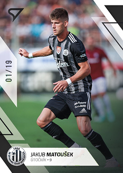 Jakub Matousek Ceske Budejovice SportZoo FORTUNA:LIGA 2022/23 2. serie Black /19 #314