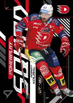 Robert Kousal Pardubice Tipsport ELH 2024/25 SportZoo 2. serie Powerplay Squad #PS-09