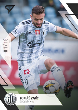 Tomas Zajic Ceske Budejovice SportZoo FORTUNA:LIGA 2022/23 2. serie Black /19 #315