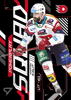 Martin Kaut Pardubice Tipsport ELH 2024/25 SportZoo 2. serie Powerplay Squad #PS-11