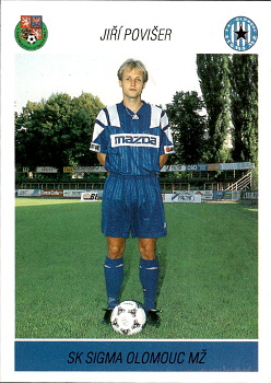 J. Poviser Sigma Olomouc PAPYRO Podzim 94 1. ceska fotbalova liga 1994/95 #177
