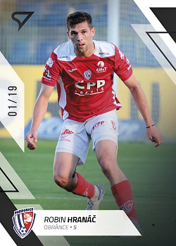 Robin Hranac Pardubice SportZoo FORTUNA:LIGA 2022/23 2. serie Black /19 #318