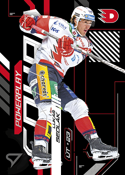 Lukas Sedlak Pardubice Tipsport ELH 2024/25 SportZoo 2. serie Powerplay Squad #PS-13
