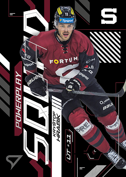 Krystof Hrabik Sparta Tipsport ELH 2024/25 SportZoo 2. serie Powerplay Squad #PS-17
