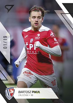 Bartosz Pikul Pardubice SportZoo FORTUNA:LIGA 2022/23 2. serie Black /19 #323