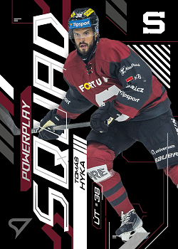 Tomas Hyka Sparta Tipsport ELH 2024/25 SportZoo 2. serie Powerplay Squad #PS-18