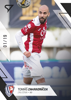 Tomas Zahradnicek Pardubice SportZoo FORTUNA:LIGA 2022/23 2. serie Black /19 #324