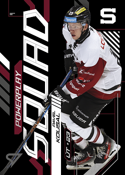 Pavel Kousal Sparta Tipsport ELH 2024/25 SportZoo 2. serie Powerplay Squad #PS-20