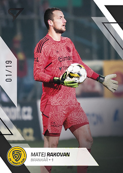 Matej Rakovan Zlin SportZoo FORTUNA:LIGA 2022/23 2. serie Black /19 #327