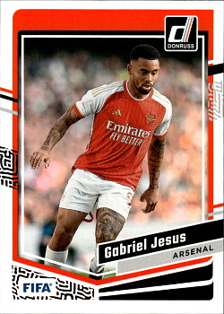 Gabriel Jesus Arsenal Panini Donruss Soccer 2023/24 #74