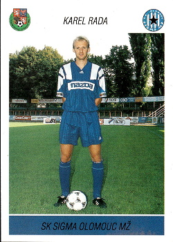 K. Rada Sigma Olomouc PAPYRO Podzim 94 1. ceska fotbalova liga 1994/95 #178