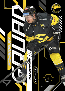Filip Sandberg Litvinov Tipsport ELH 2024/25 SportZoo 2. serie Powerplay Squad #PS-27