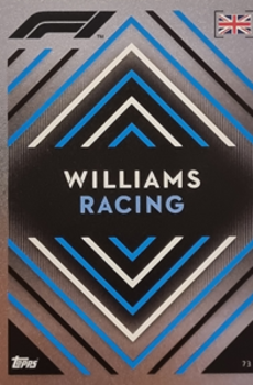 Team Logo Williams Topps F1 Turbo Attax 2022 F1 Teams #73