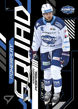 Kristian Pospisil Kometa Brno Tipsport ELH 2024/25 SportZoo 2. serie Powerplay Squad #PS-32