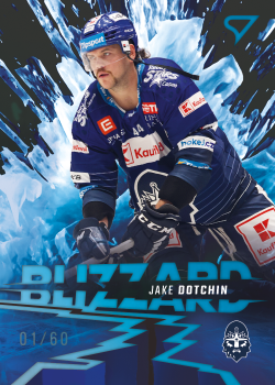 Jake Dotchin Kladno Tipsport ELH 2023/24 SportZoo 1. serie Blizzard /60 #BL-35