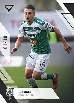 Jan Krob Jablonec SportZoo FORTUNA:LIGA 2022/23 2. serie Black /19 #342