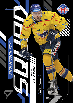 Brant Harris Ceske Budejovice Tipsport ELH 2024/25 SportZoo 2. serie Powerplay Squad #PS-38