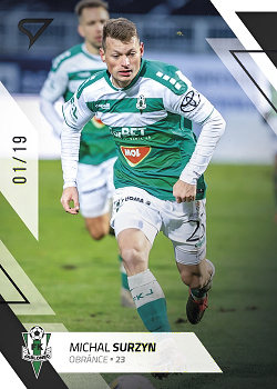 Michal Surzyn Jablonec SportZoo FORTUNA:LIGA 2022/23 2. serie Black /19 #344