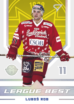 Lubos Rob Ceske Budejovice Tipsport ELH 2023/24 SportZoo 1. serie League Best #LB-23