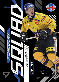 Nick Olesen Ceske Budejovice Tipsport ELH 2024/25 SportZoo 2. serie Powerplay Squad #PS-39