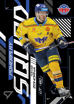 Tomas Zohorna Ceske Budejovice Tipsport ELH 2024/25 SportZoo 2. serie Powerplay Squad #PS-41