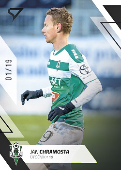 Jan Chramosta Jablonec SportZoo FORTUNA:LIGA 2022/23 2. serie Black /19 #347