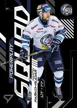 Martin Fasko-Rudas Liberec Tipsport ELH 2024/25 SportZoo 2. serie Powerplay Squad #PS-43
