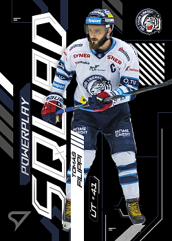 Tomas Filippi Liberec Tipsport ELH 2024/25 SportZoo 2. serie Powerplay Squad #PS-44