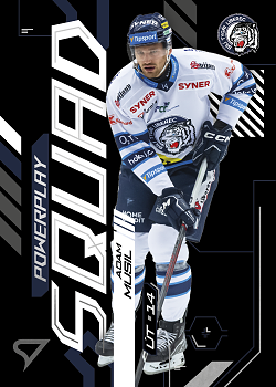 Adam Musil Liberec Tipsport ELH 2024/25 SportZoo 2. serie Powerplay Squad #PS-47