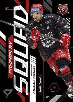 Graeme McCormack Hradec Kralove Tipsport ELH 2024/25 SportZoo 2. serie Powerplay Squad #PS-48