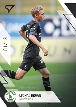 Michal Beran Bohemians Praha SportZoo FORTUNA:LIGA 2022/23 2. serie Black /19 #354