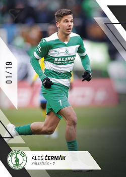 Ales Cermak Bohemians Praha SportZoo FORTUNA:LIGA 2022/23 2. serie Black /19 #355