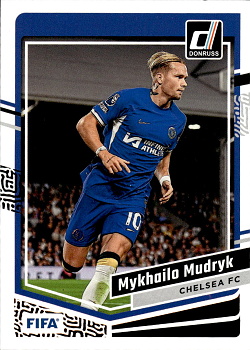 Mykhailo Mudryk Chelsea Panini Donruss Soccer 2023/24 #77