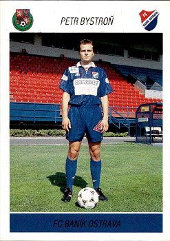P. Bystron Banik Ostrava PAPYRO Podzim 94 1. ceska fotbalova liga 1994/95 #184