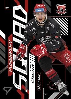 David Stastny Hradec Kralove Tipsport ELH 2024/25 SportZoo 2. serie Powerplay Squad #PS-53