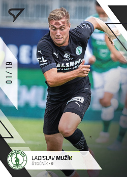 Ladislav Muzik Bohemians Praha SportZoo FORTUNA:LIGA 2022/23 2. serie Black /19 #360