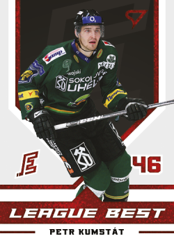 Petr Kumstat Karlovy Vary Tipsport ELH 2023/24 SportZoo 1. serie League Best /49 #LB-21